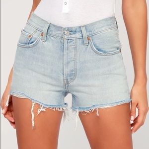 Levi’s 501 denim shorts